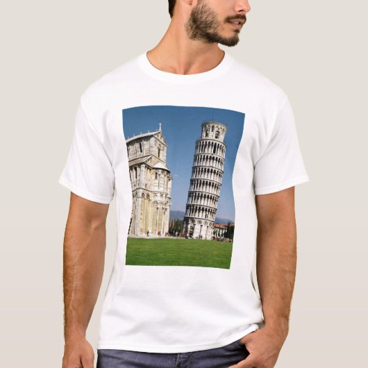 Uitzicht van de Leaning Tower T-shirt (Voorkant)