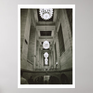 Uitzicht van de lichten (foto) poster