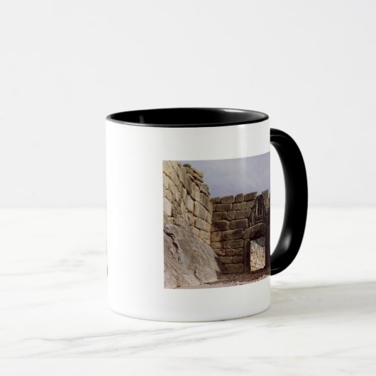 Uitzicht van de Lion Gateway Mok (Voorkant rechts)