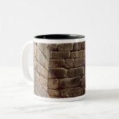 Uitzicht van de Lion Gateway Tweekleurige Koffiemok (Voorkant links)