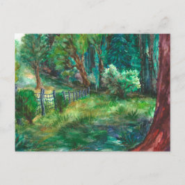 "Uitzicht van de Lodge." Briefkaart