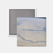 Uitzicht van de lucht in Egypte en het schiereilan Magneet (Voorkant / Achterkant)