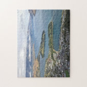 Uitzicht van de lucht in Queenstown, Nieuw-Zeeland Legpuzzel (Verticaal)