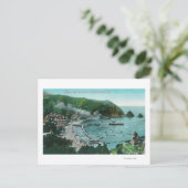 Uitzicht van de lucht van Avalon en Bay Briefkaart (Staand voorkant)