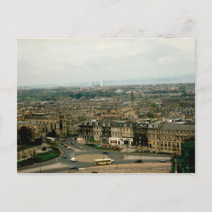 Uitzicht van de lucht van Edinburgh - Schotland Briefkaart