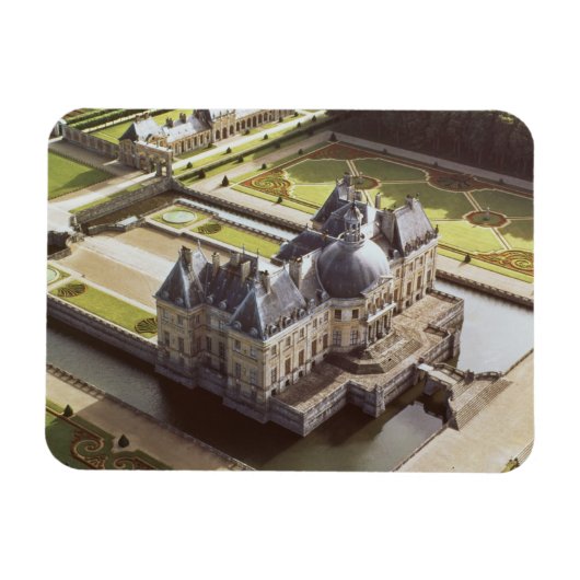 Uitzicht van de lucht van het Chateau, ontworpen v Magneet (Horizontaal)