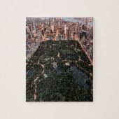 Uitzicht van de lucht van NYC en het centrale park Legpuzzel (Verticaal)