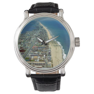 Uitzicht van de lucht van Ocean City Horloge