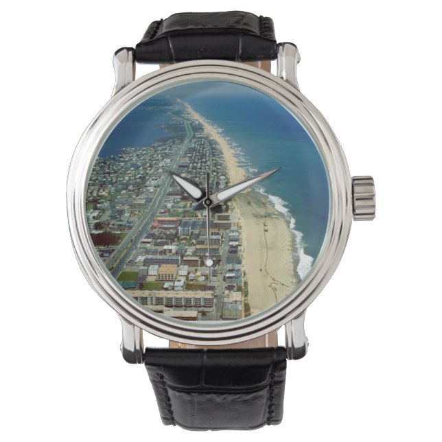 Uitzicht van de lucht van Ocean City Horloge (Voorkant)