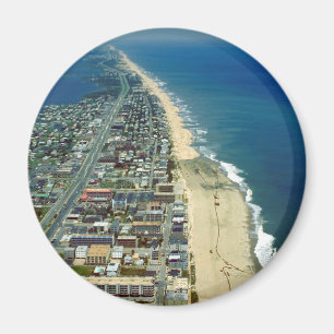 Uitzicht van de lucht van Ocean City Maryland Magneet