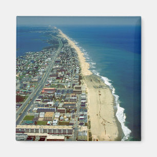 Uitzicht van de lucht van Ocean City Maryland Magneet