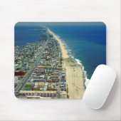 Uitzicht van de lucht van Ocean City Maryland Muismat (Met muis)