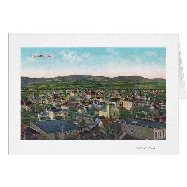 Uitzicht van de luchthaven CityCorvallis, OF (Voorkant Horizontaal)