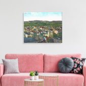 Uitzicht van de luchthaven CityCorvallis, OF Canvas Afdruk (Insitu (Woonkamer))