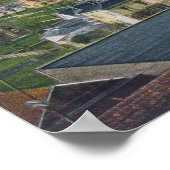 Uitzicht van de luchthaven CityCorvallis, OF Poster (Hoek)