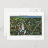 Uitzicht van de luchthaven van de stad 2 briefkaart (Voorkant / Achterkant)