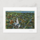 Uitzicht van de luchthaven van de stad 2 briefkaart (Voorkant)