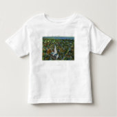 Uitzicht van de luchthaven van de stad 2 kinder shirts (Voorkant)