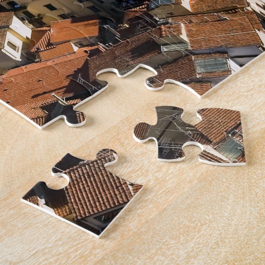 Uitzicht van de luchthaven van Florence - Toscane, Legpuzzel (Zijkant)