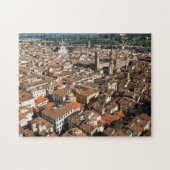 Uitzicht van de luchthaven van Florence - Toscane, Legpuzzel (Horizontaal)