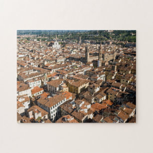 Uitzicht van de luchthaven van Florence - Toscane, Legpuzzel