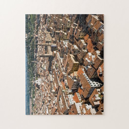 Uitzicht van de luchthaven van Florence - Toscane, Legpuzzel (Verticaal)