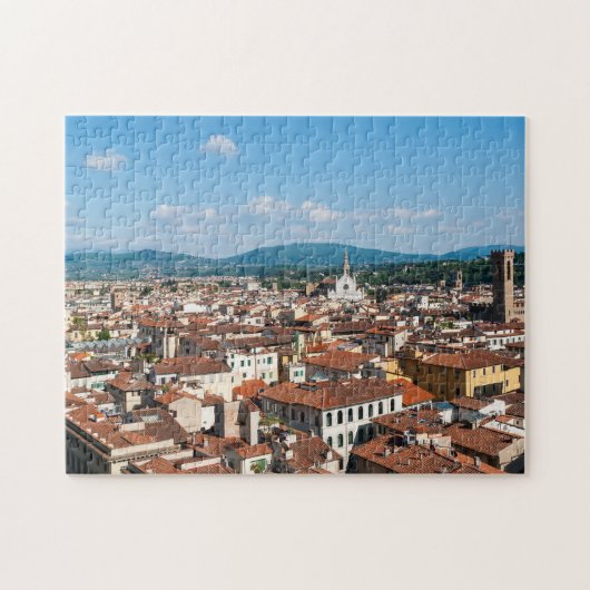 Uitzicht van de luchthaven van Florence - Toscane, Legpuzzel (Horizontaal)