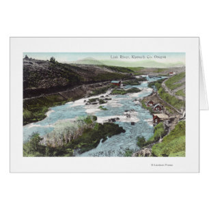 Uitzicht van de luchthaven van Link RiverKlamath C