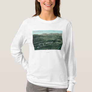 Uitzicht van de luchthaven van Mission Valley-San  T-shirt