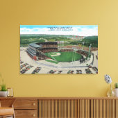 Uitzicht van de luchthaven van New Milwaukee Count Canvas Afdruk (Insitu (Woonkamer))