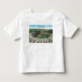 Uitzicht van de luchthaven van New Milwaukee Count Kinder Shirts (Voorkant)