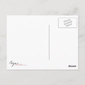 Uitzicht van de luchthaven van New York Briefkaart (Achterkant)