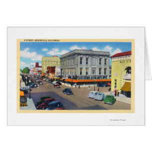 Uitzicht van de luchtmacht D Street