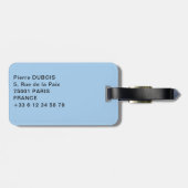 Uitzicht van de luchtmacht over de stad Split - Da Bagagelabel (Achterkant horizontaal)