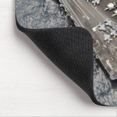 Uitzicht van de luchtvervoerder van vliegtuig USS  Muismat (Hoek)