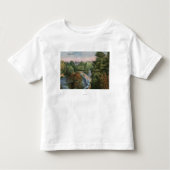 Uitzicht van de Luna Island Bridge Kinder Shirts (Voorkant)