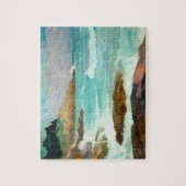 Uitzicht van de Maine Coast door Newell Convers Wy Legpuzzel (Verticaal)