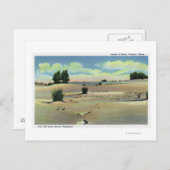 Uitzicht van de Maine-woestijn Briefkaart (Voorkant / Achterkant)