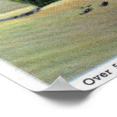 Uitzicht van de Maine-woestijn Poster (Hoek)