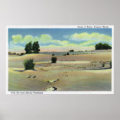 Uitzicht van de Maine-woestijn Poster (Voorkant)