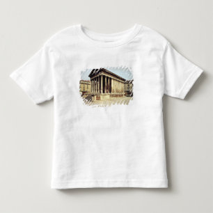 Uitzicht van de Maison Carree, c.19 BC Kinder Shirts