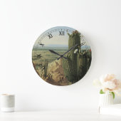 Uitzicht van de Maricopa-berg bij Rio Gila door Pr Grote Klok (Huis)