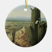 Uitzicht van de Maricopa-berg bij Rio Gila door Pr Keramisch Ornament (Voorkant)