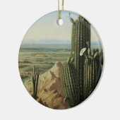 Uitzicht van de Maricopa-berg bij Rio Gila door Pr Keramisch Ornament (Links)