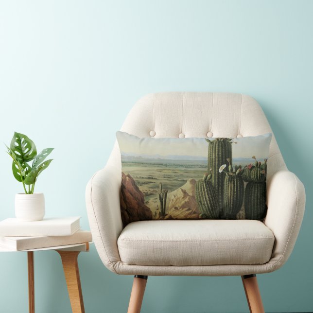 Uitzicht van de Maricopa-berg bij Rio Gila door Pr Kussen (Stoel)