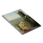 Uitzicht van de Maricopa-berg bij Rio Gila door Pr Notitieboek (Rechterzijde)