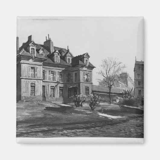 Uitzicht van de Maternite Port-Royal, 1905 Magneet (Voorkant)