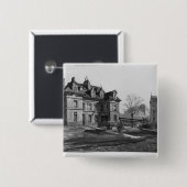 Uitzicht van de Maternite Port-Royal, 1905 Vierkante Button 5,1 Cm (Voorkant /achterkant)