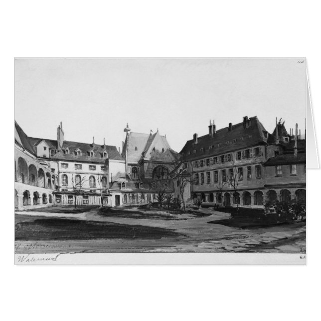 Uitzicht van de Maternite Port-Royal de koolstofho (Voorkant Horizontaal)