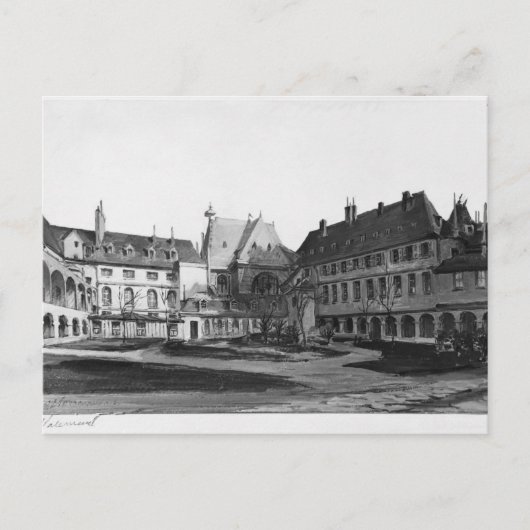 Uitzicht van de Maternite Port-Royal de koolstofho Briefkaart (Voorkant)